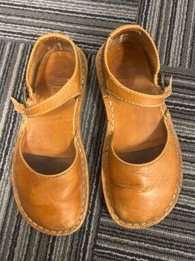 Women's Leather Mary Jane Sandals Duckfeet mol Size 39